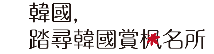 踏尋韓國賞楓名所
